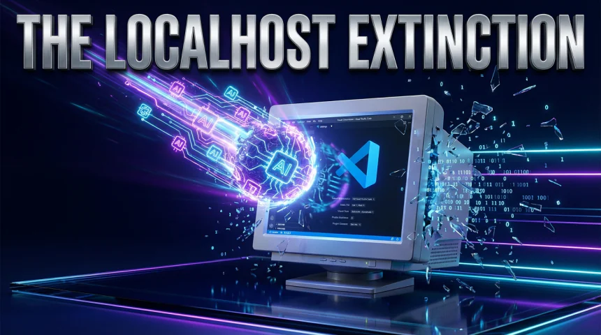 We spent a decade optimizing VS Code extensions and 'npm install' workflows. In the last 90 days, browser-containerized agents rendered the entire concept of a 'local development environment' obsolete for rapid prototyping.